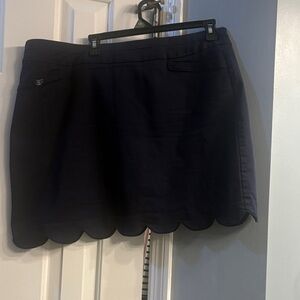 Croft & Barrow Navy Skort
